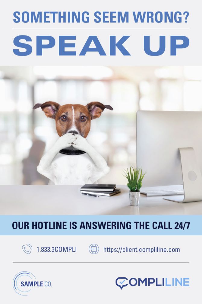 Compliance-Hotline-Poster-Dog